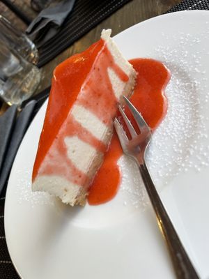 Cheesecake   at Ciriera Osteria Vegan in Trequanda