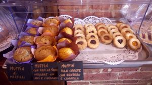 Our pastry at Ciriera Osteria Vegan in Trequanda