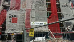 Wejście do lokalu at Vegebar Zielony Gaj in Swinoujscie