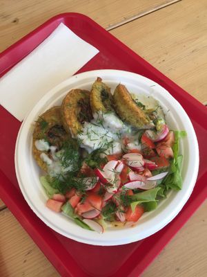 Kartoffel Roulade  at Vegebar Zielony Gaj in Swinoujscie