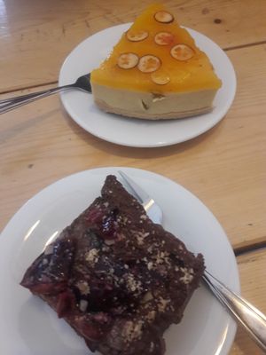 Kuchen at Vegebar Zielony Gaj in Swinoujscie
