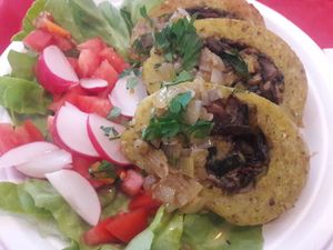 TagesGericht at Vegebar Zielony Gaj in Swinoujscie