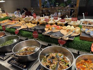 Choice of dishes   at SUHU 素虎 - Qianmen in Beijing