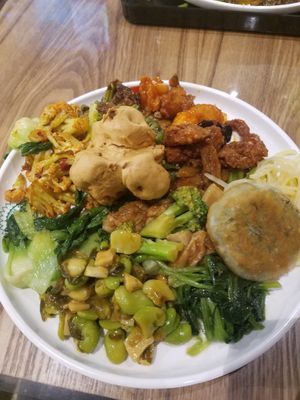 All you can eat at SUHU 素虎 - Qianmen in Beijing