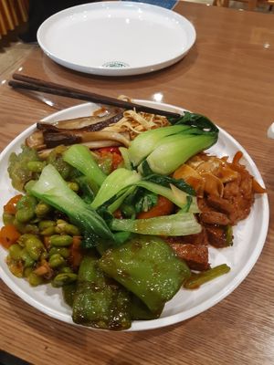 Stirred fried hunan chilli...yum at SUHU 素虎 - Qianmen in Beijing