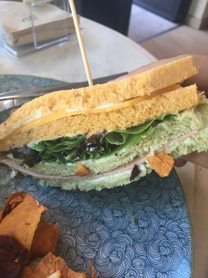 “Mixto” sandwich  at Dolce & Vegana in Madrid