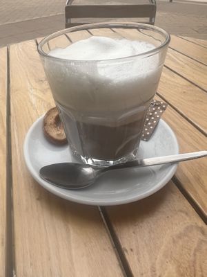 cappuccino   at Dolce & Vegana in Madrid