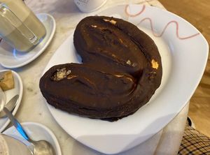 Palmera de chocolate   at Dolce & Vegana in Madrid
