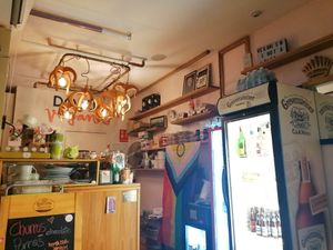 Interior at Dolce & Vegana in Madrid