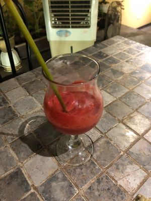 Watermelon lemonade  at V's Home in Hanoi