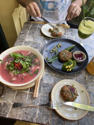 Tofu at V's Home in Hanoi