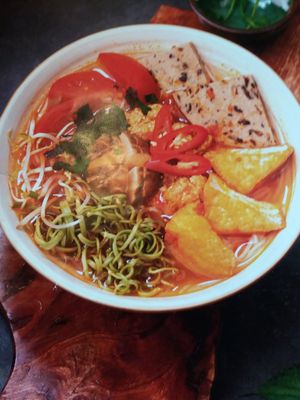 Menu pictures at V's Home in Hanoi