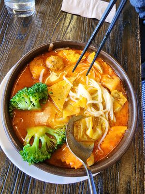  at Water Drop Vegetarian Cafe in Christchurch