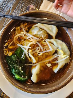  at Water Drop Vegetarian Cafe in Christchurch