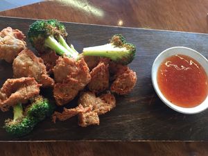 Nuggets  at Water Drop Vegetarian Cafe in Christchurch