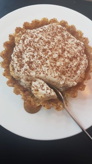 Banoffee pie at The Raw by Twins in Seoul