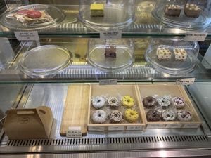 Raw cakes and doughnuts  at The Raw by Twins in Seoul