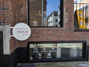 Exterior - it's on the bottom level at The Raw by Twins in Seoul