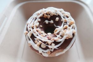 Raw Snickers Donut at The Raw by Twins in Seoul