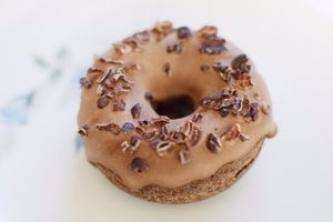 Raw Chocolate Donut at The Raw by Twins in Seoul