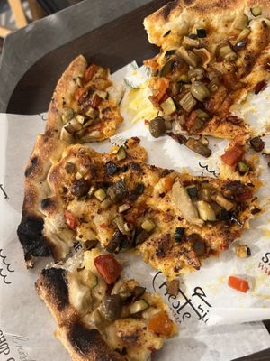   at Trieste Pizza in Rome