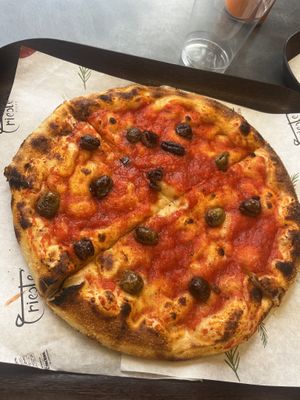   at Trieste Pizza in Rome