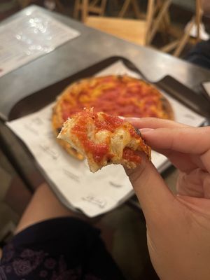   at Trieste Pizza in Rome