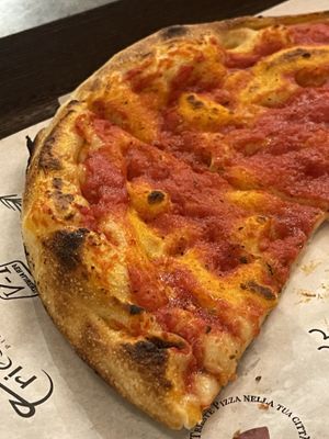   at Trieste Pizza in Rome