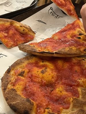   at Trieste Pizza in Rome