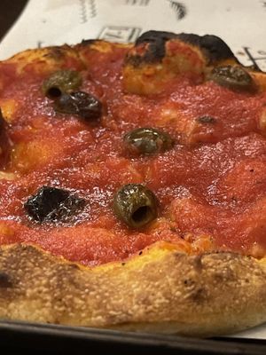   at Trieste Pizza in Rome