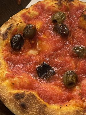   at Trieste Pizza in Rome