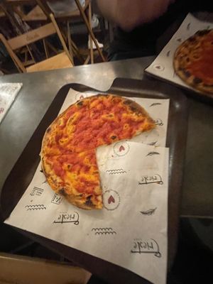   at Trieste Pizza in Rome