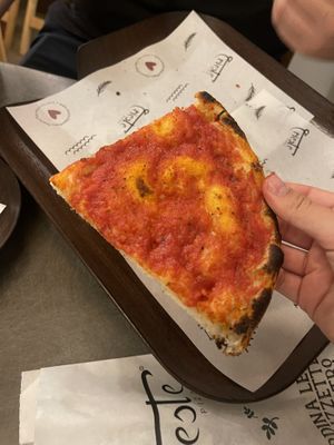   at Trieste Pizza in Rome