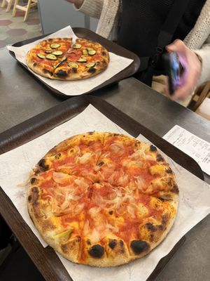   at Trieste Pizza in Rome