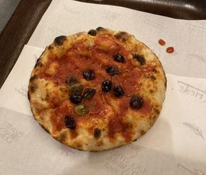   at Trieste Pizza in Rome
