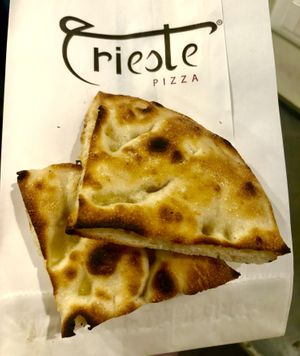 Focaccia   at Trieste Pizza in Rome