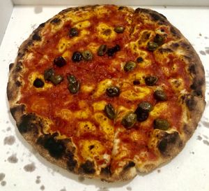 Rossa taggiasche  at Trieste Pizza in Rome