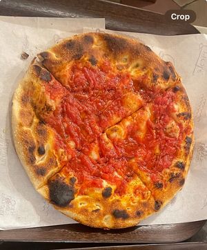   at Trieste Pizza in Rome