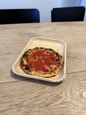   at Trieste Pizza in Rome