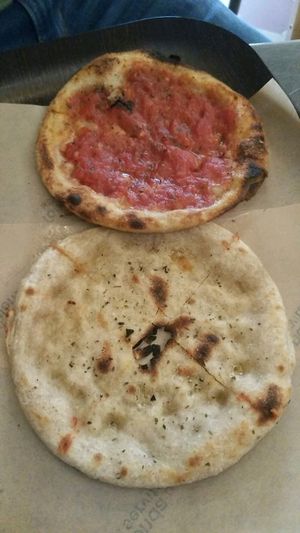 Pizza at Trieste Pizza in Rome