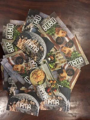 Postcard for free  at Mama Vegetarian Cafe in Hoi An