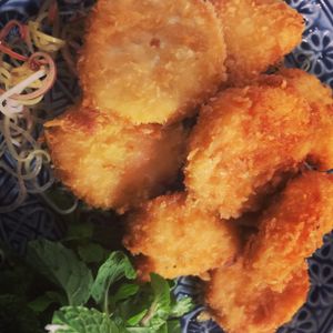 Crunchy Tofu  at Mama Vegetarian Cafe in Hoi An