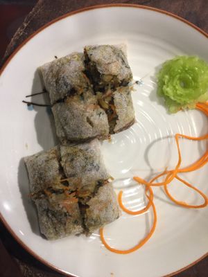 Fried Square  at Mama Vegetarian Cafe in Hoi An