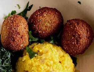 Falafel at Solo in Lisbon