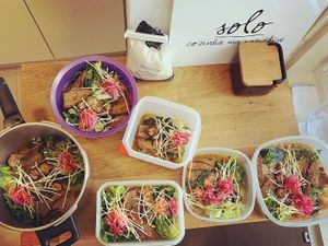 Ramen takeout  at Solo in Lisbon