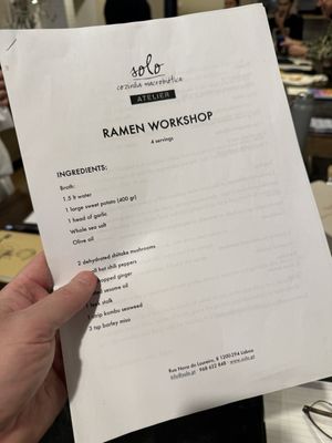 Notes  at Solo in Lisbon