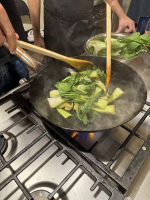 Pork choi   at Solo in Lisbon