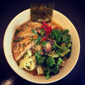 Vegan Ramen at Solo in Lisbon