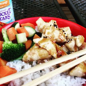 Tofu Teriyaki Bowl at Yokozuna Teriyaki in Meridian