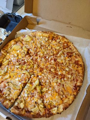 Vegan Terminal Tower at Primoz Pizzeria in Cleveland